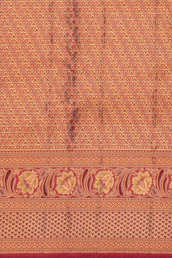 Image of Kanchipattu Brocade Gold Saree