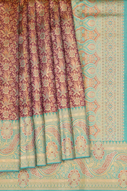 Image of Rangkat Brocade Kanchipattu Silk Saree