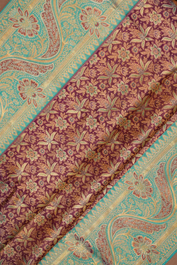 Image of Rangkat Brocade Kanchipattu Silk Saree