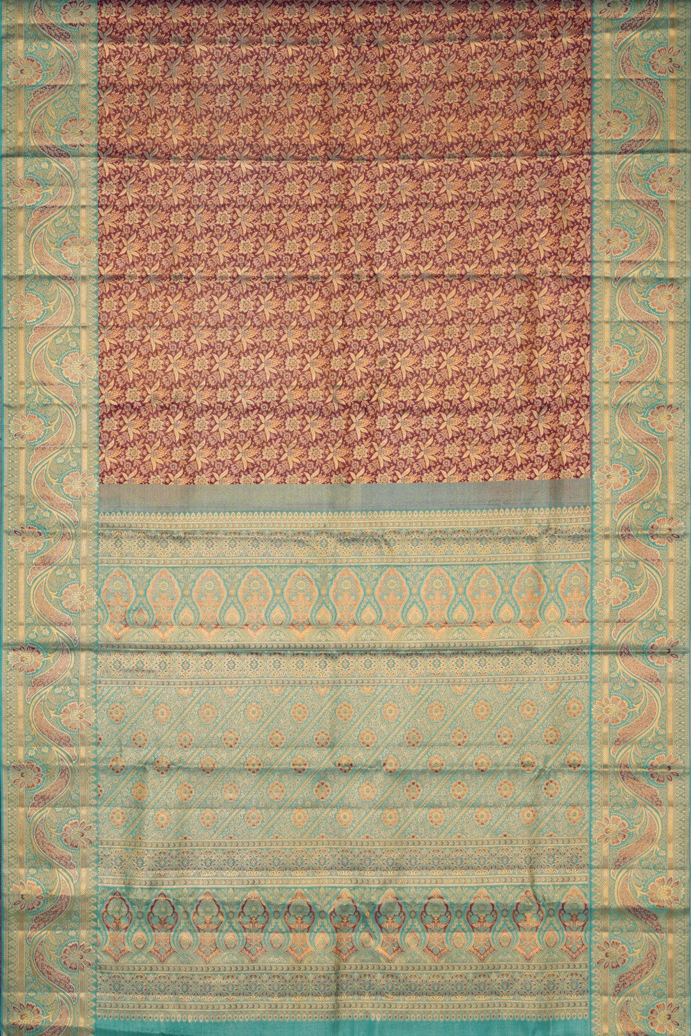 Rangkat Brocade Kanchipattu Silk Saree