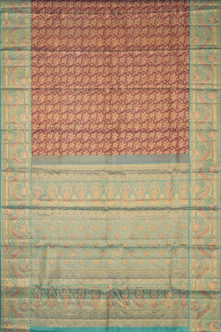 Image of Rangkat Brocade Kanchipattu Silk Saree