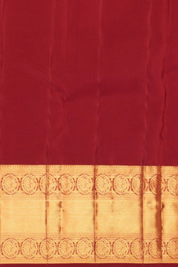 Image of Kanchipattu Brocade Maroon Saree