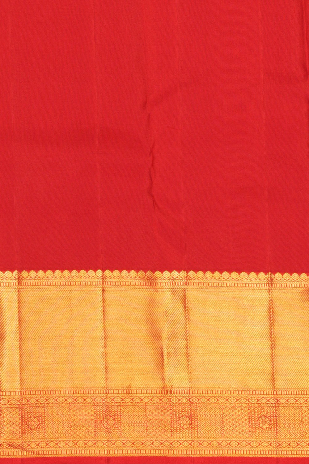 Kanchipattu Brocade Red Saree