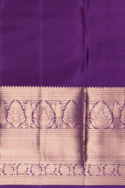 Image of Kanchipattu Brocade Purple Saree