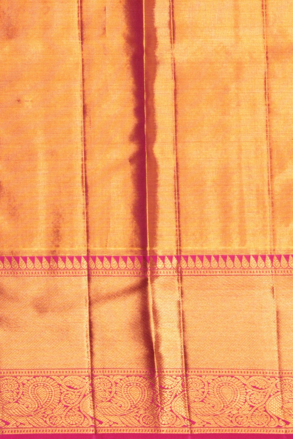 Kanchipattu Brocade Gold Saree