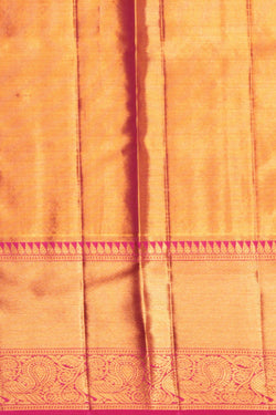 Image of Kanchipattu Brocade Gold Saree