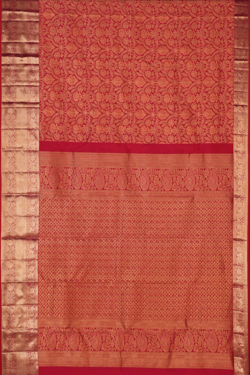 Kanchipattu Brocade Pink Saree