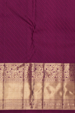 Image of Kanchipattu Brocade Purple Saree