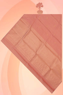 Image of Kanchipattu Peach Dupatta