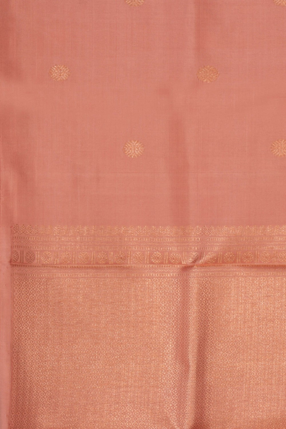 Image of Kanchipattu Peach Dupatta
