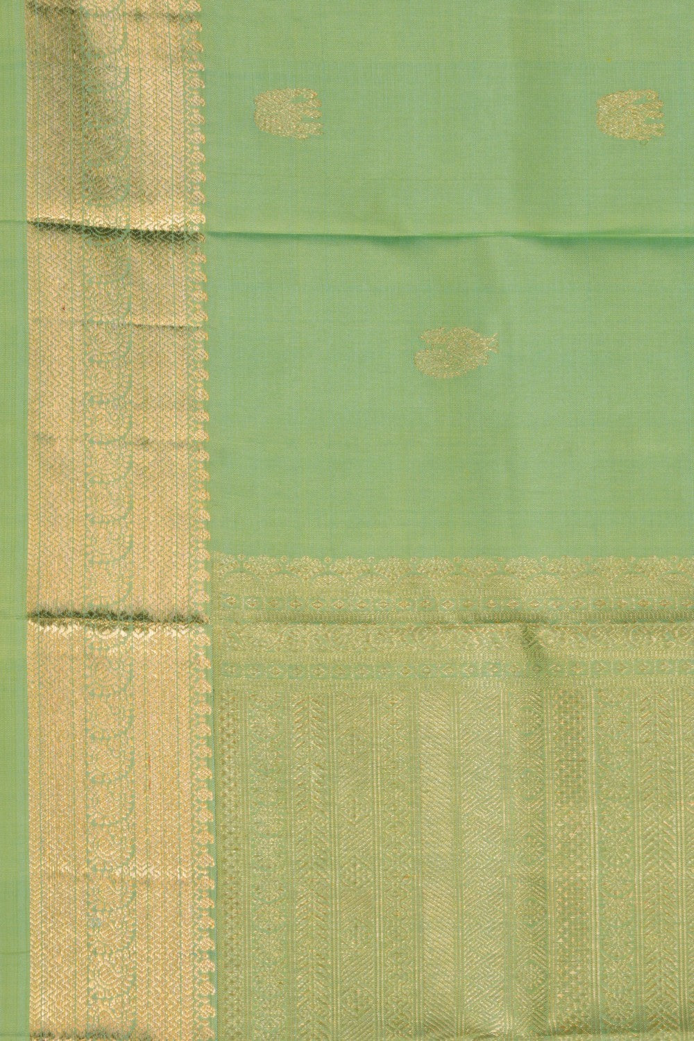 Kanchipattu Sea Green Dupatta