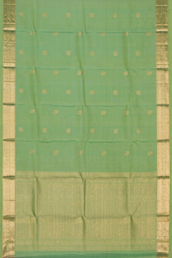 Image of Kanchipattu Sea Green Dupatta