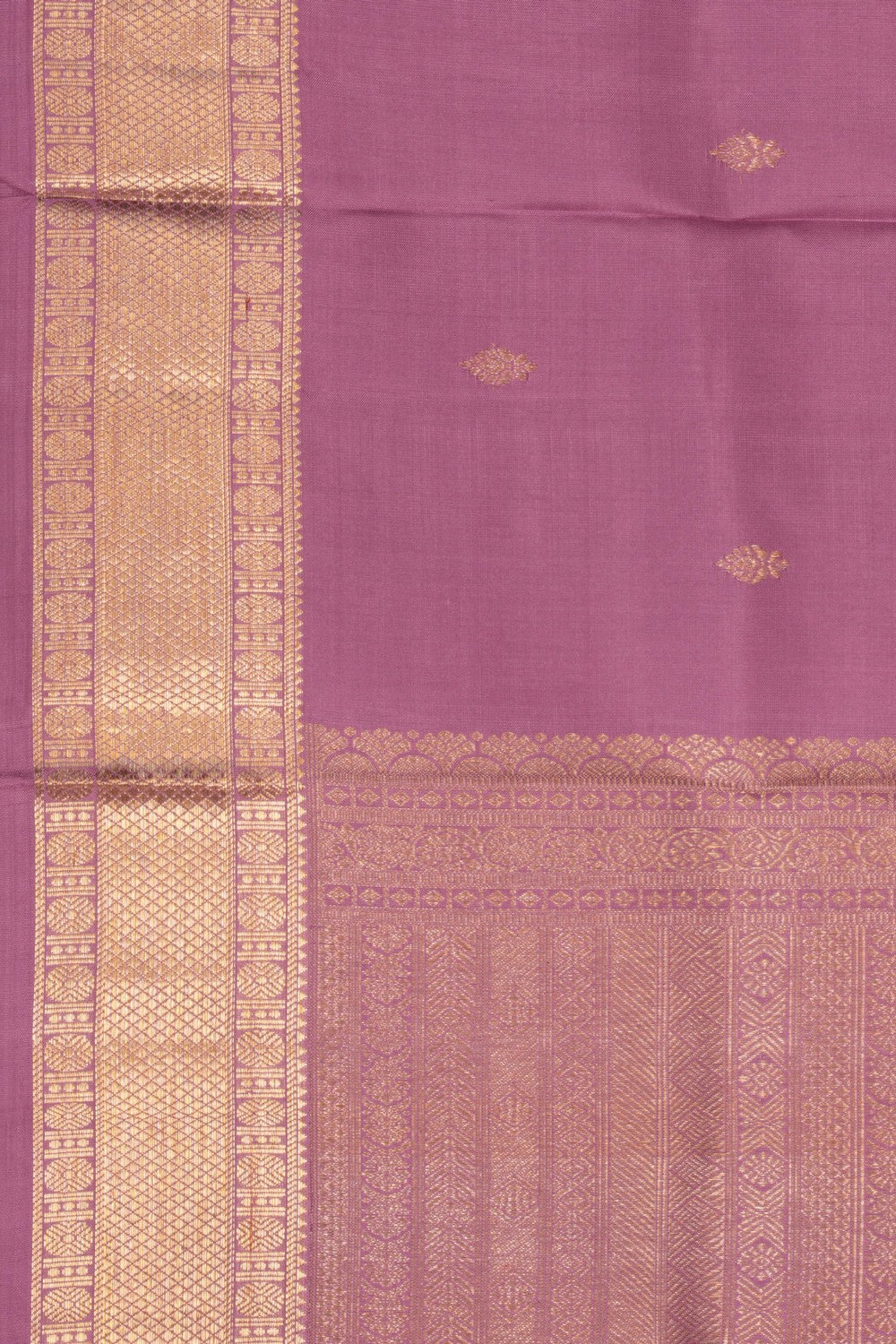 Kanchipattu Purple Dupatta