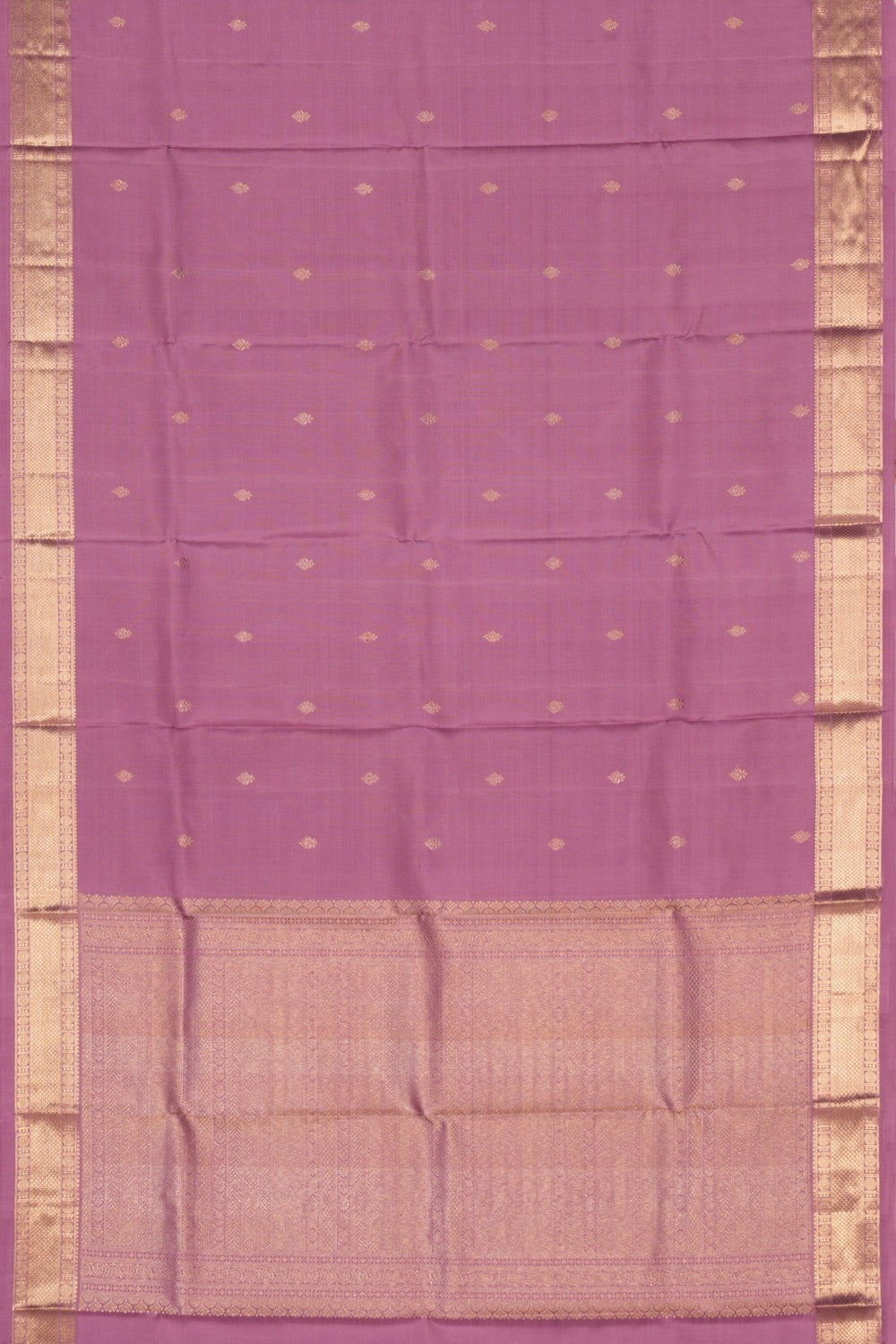 Image of Kanchipattu Purple Dupatta