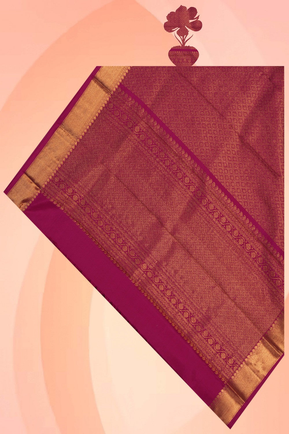 Kanchipattu Pink Dupatta