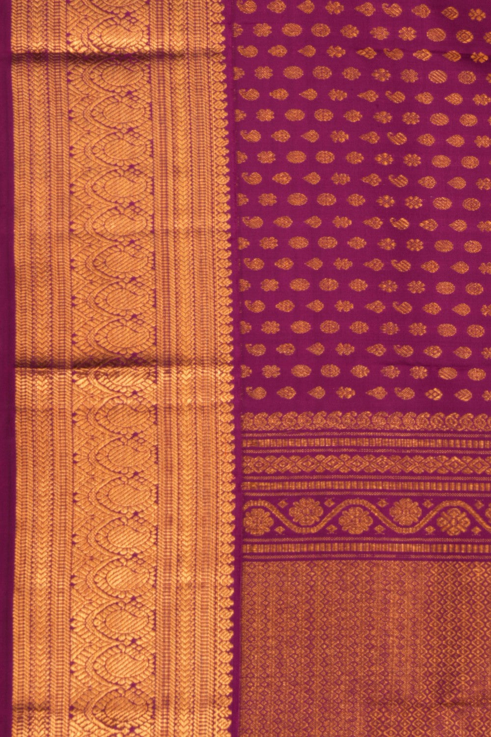 Kanchipattu Violet Dupatta