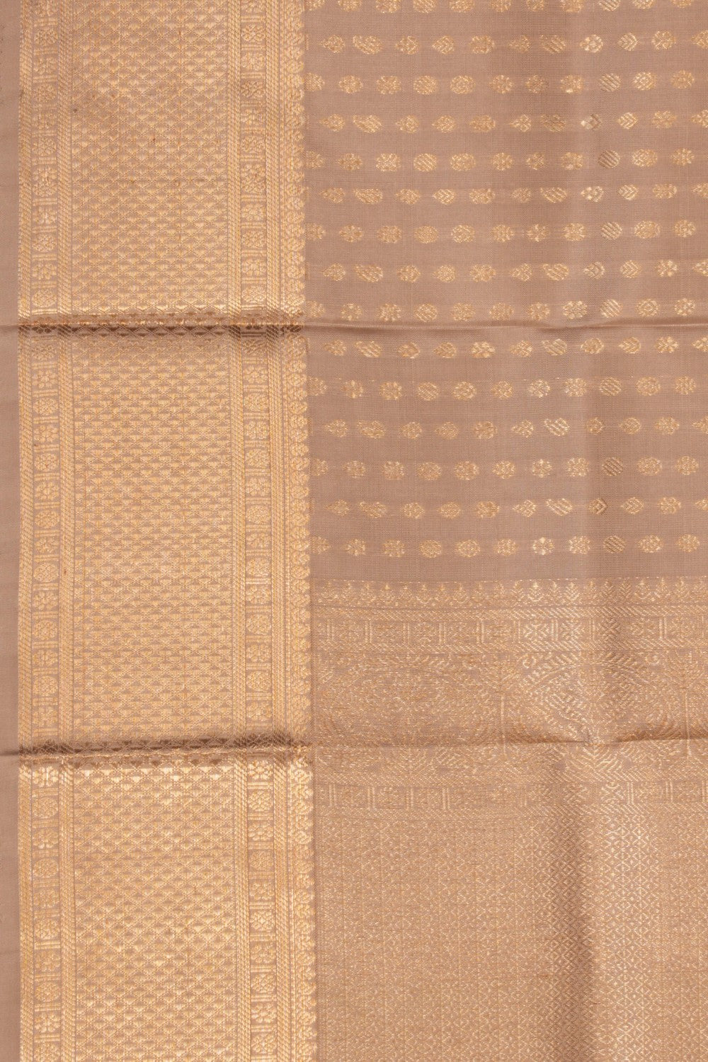 Kanchipattu Grey Dupatta