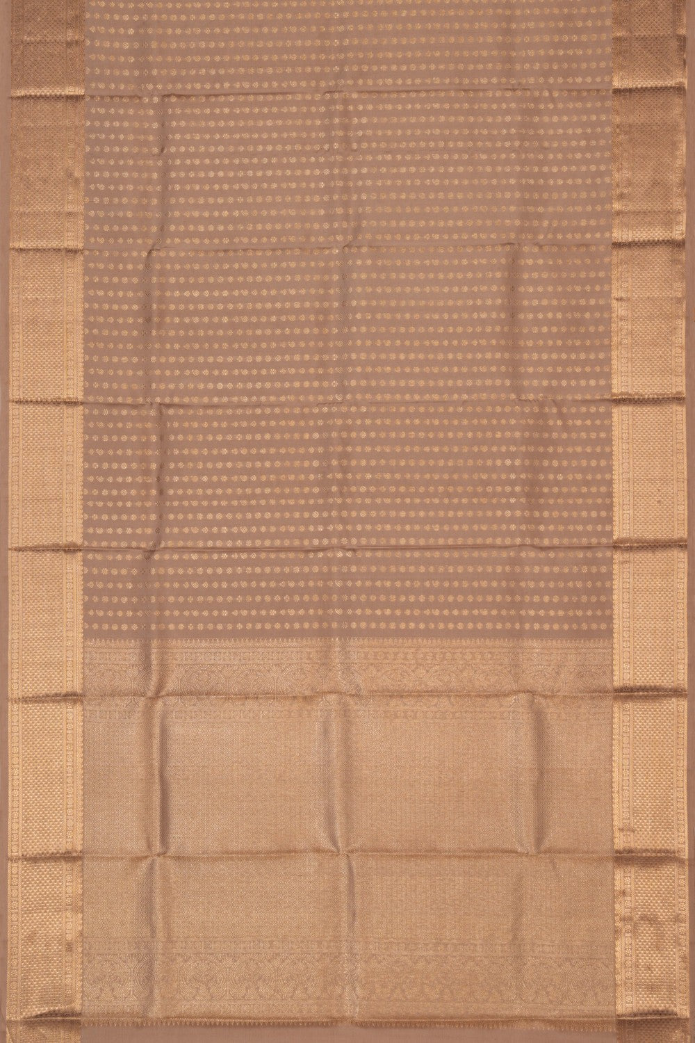 Image of Kanchipattu Grey Dupatta