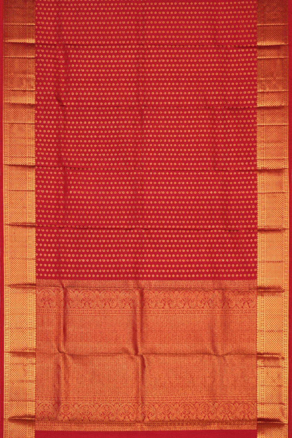 Image of Kanchipattu Red Dupatta