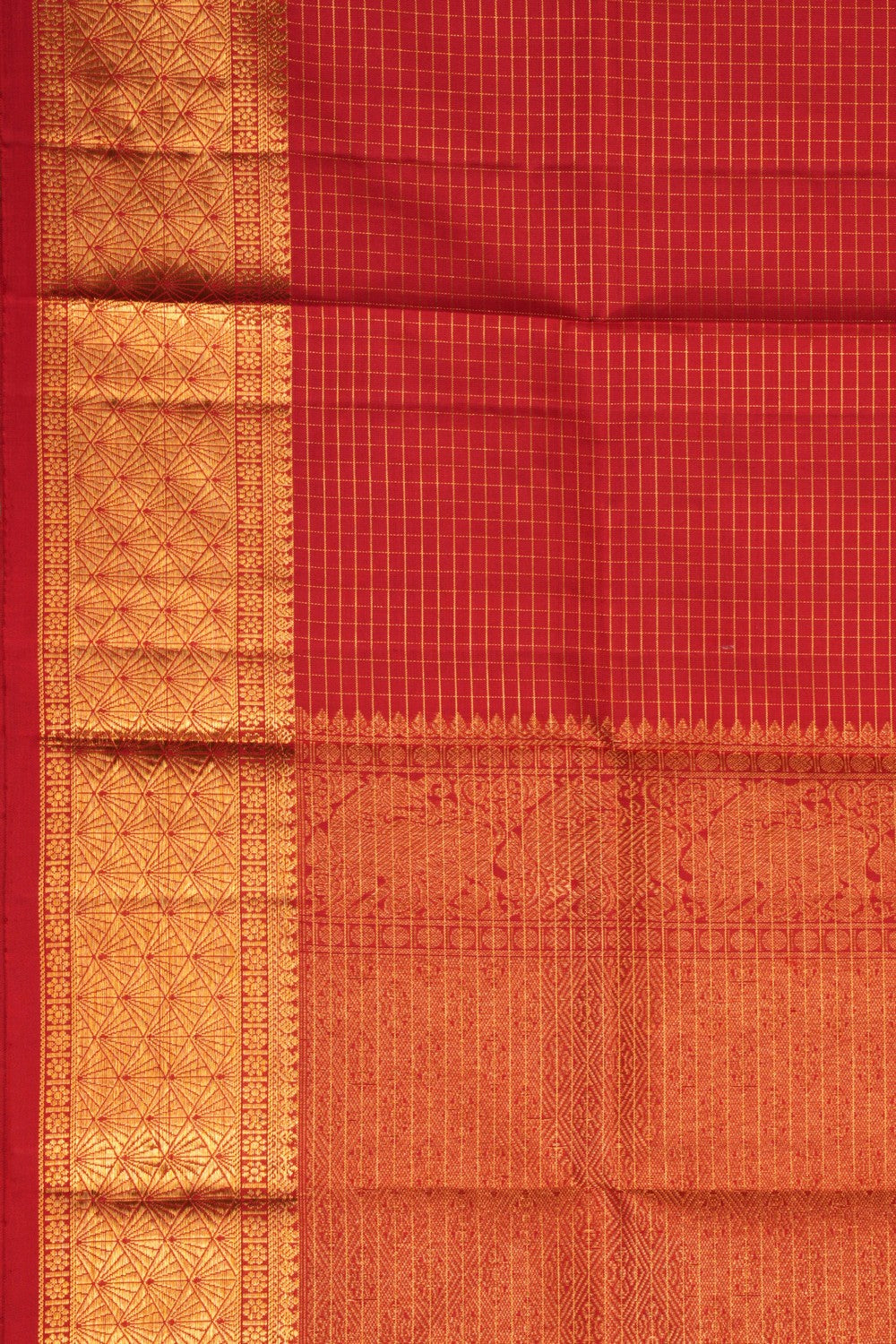 Kanchipattu Red Dupatta