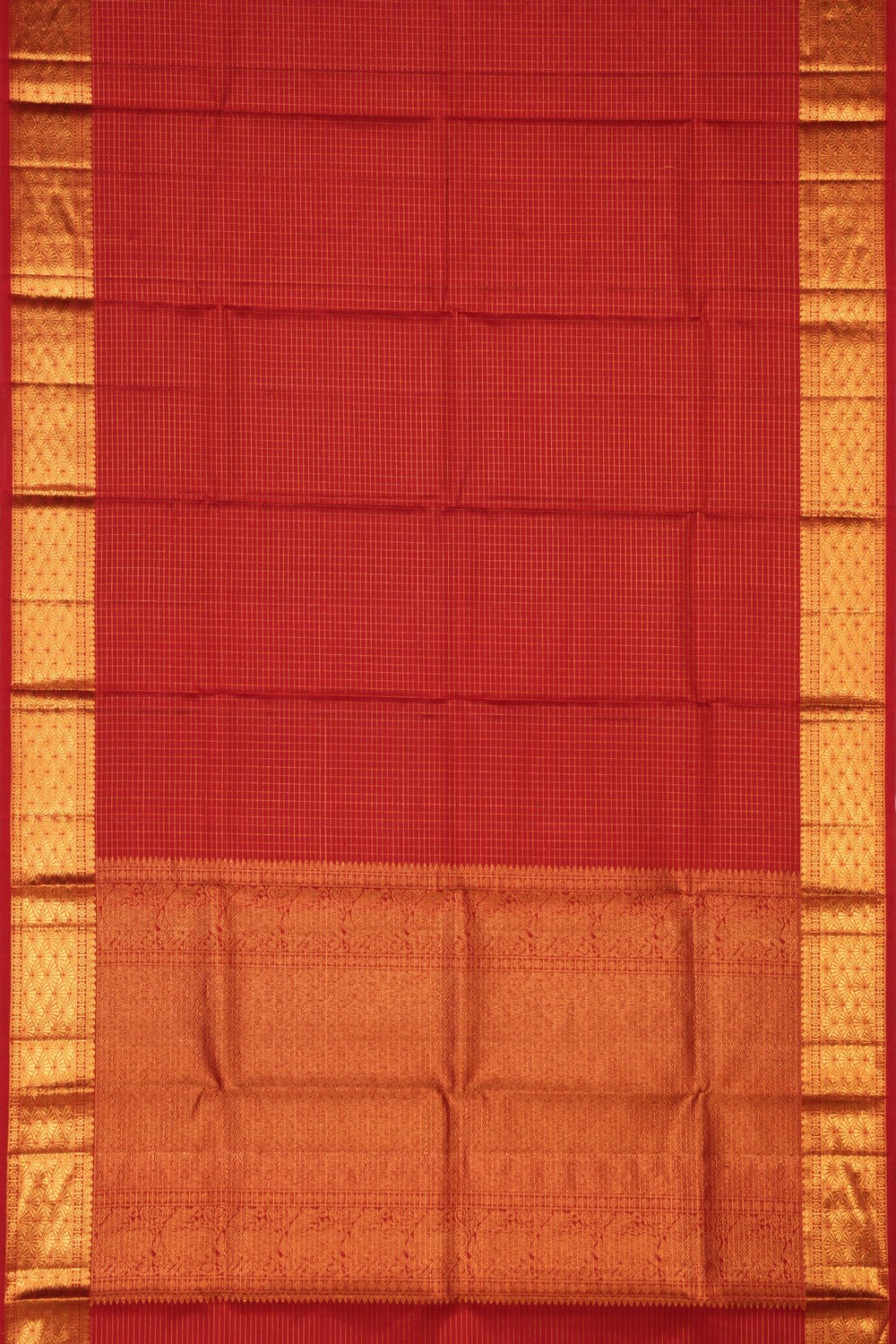 Kanchipattu Red Dupatta