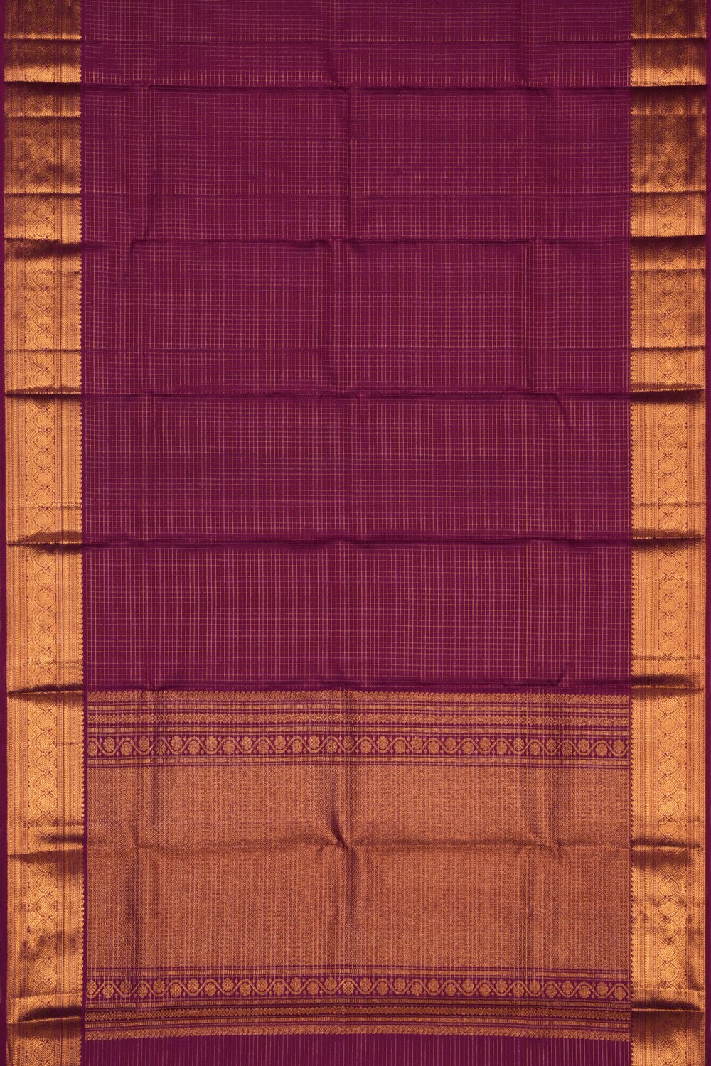 Kanchipattu Plum Pink Dupatta