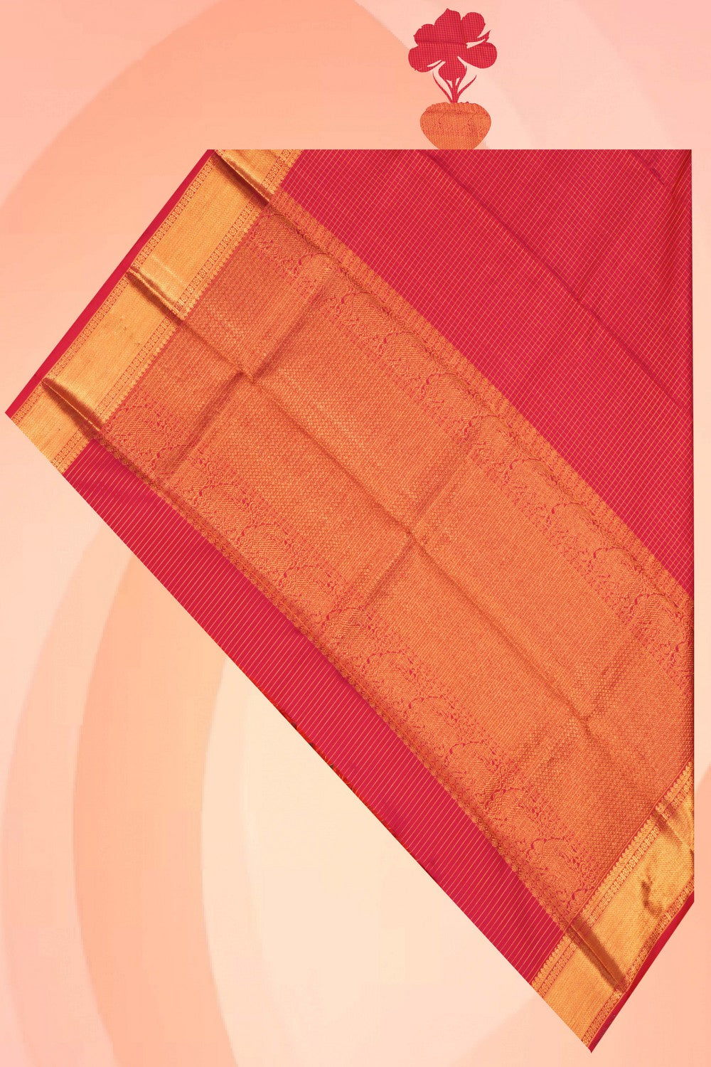 Kanchipattu Pink Dupatta