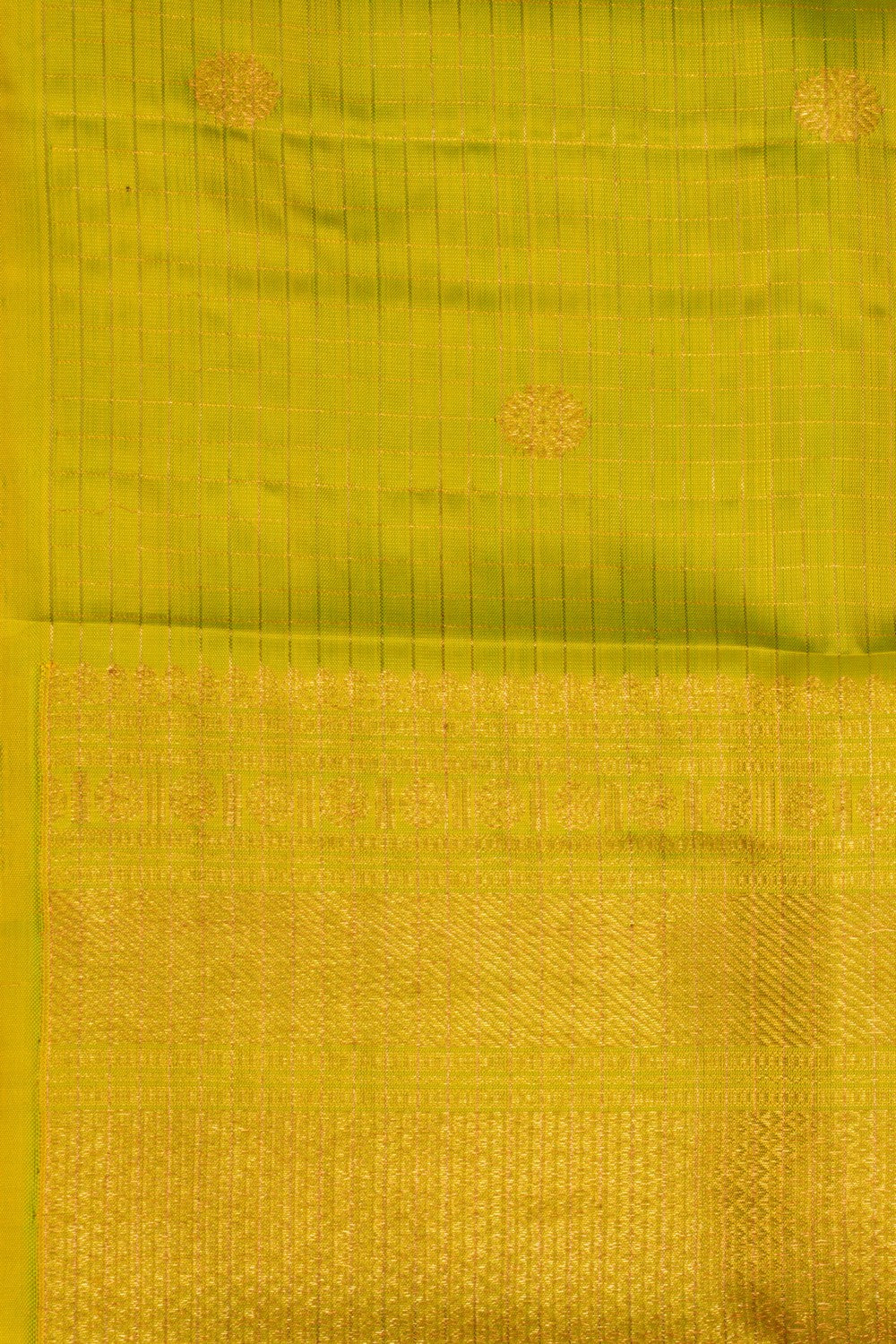 Image of Kanchipattu Green Dupatta