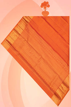 Image of Kanchipattu Orange Dupatta