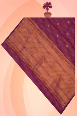 Image of Kanchipattu Violet Dupatta