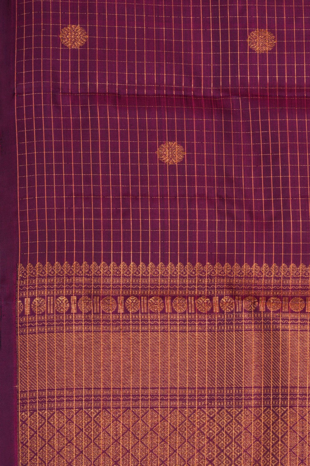 Kanchipattu Violet Dupatta