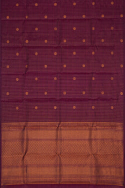 Image of Kanchipattu Violet Dupatta