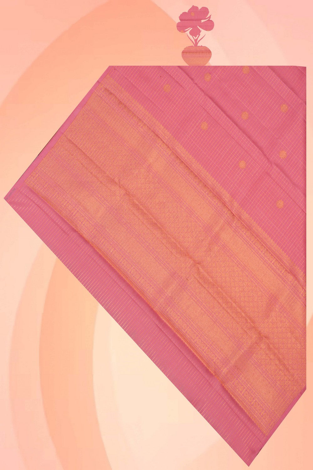 Kanchipattu Pink Dupatta