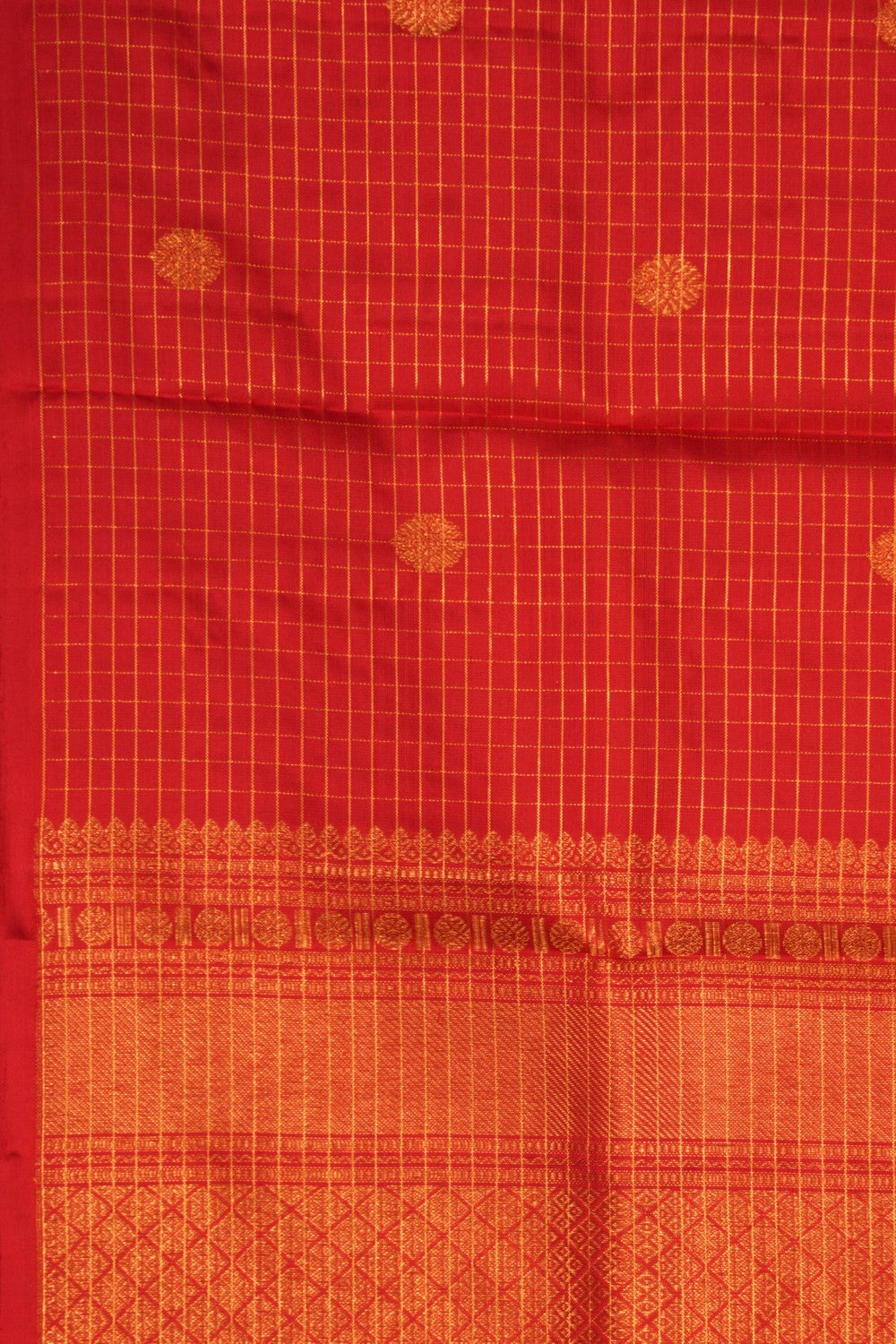 Kanchipattu Red Dupatta