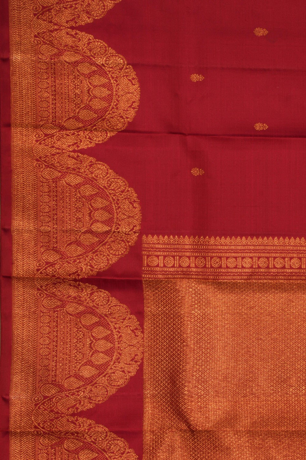 Kanchipattu Red Dupatta