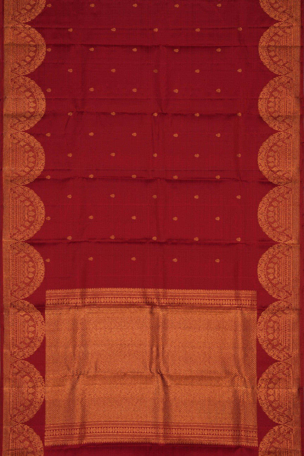 Kanchipattu Red Dupatta