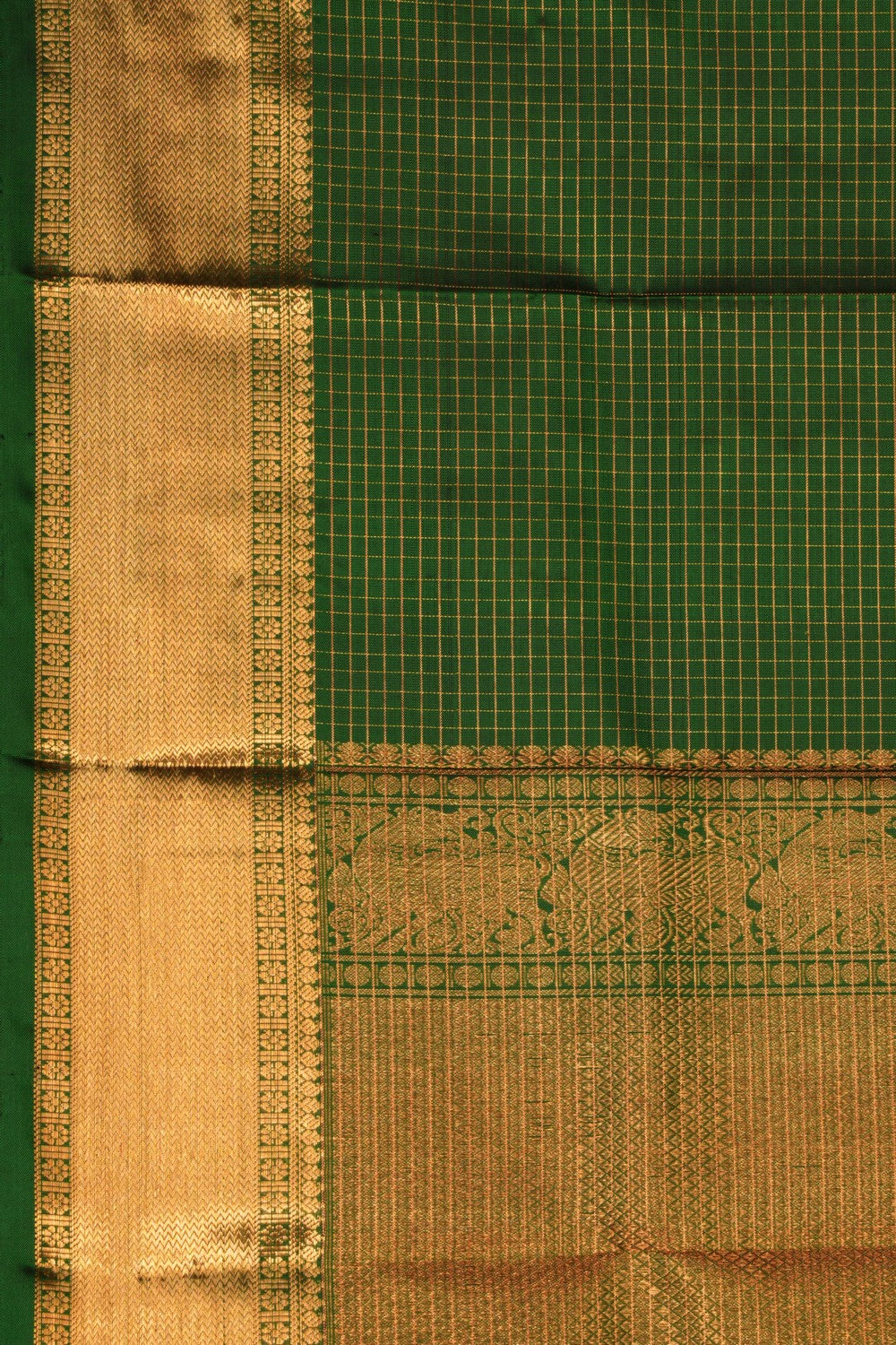 Kanchipattu Green Dupatta