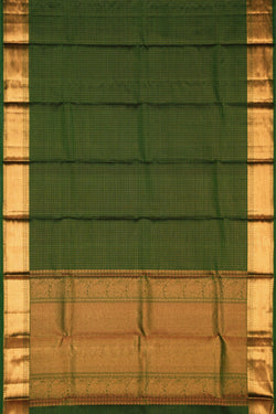 Image of Kanchipattu Green Dupatta