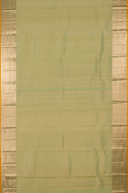 Image of Kanchipattu Brocade Mint Green Saree