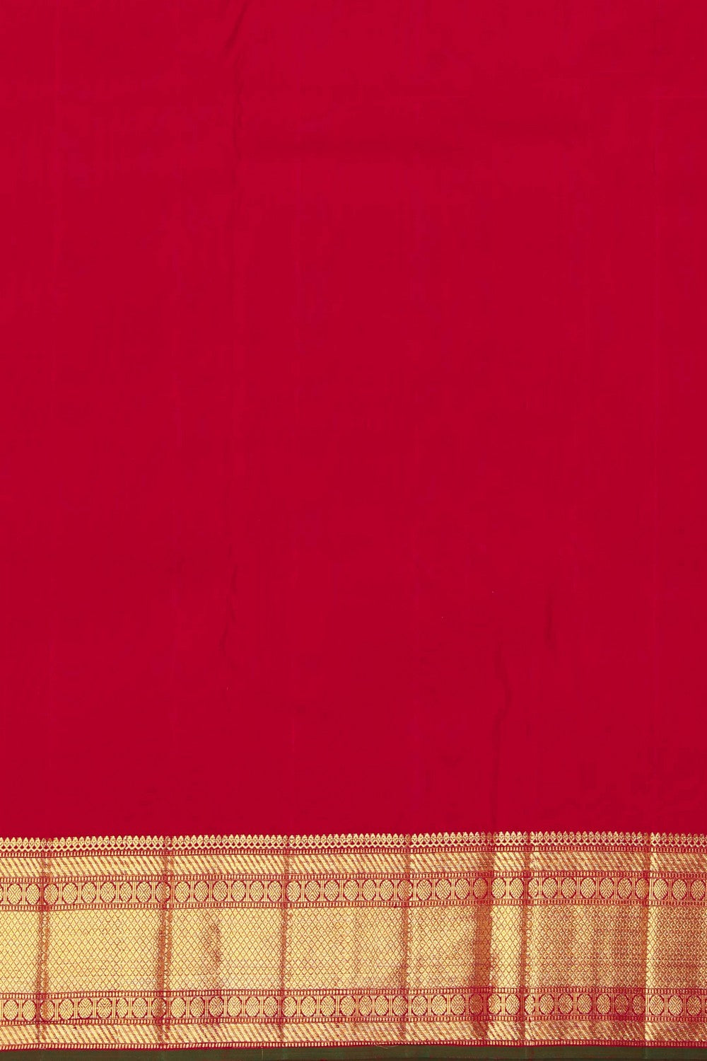 Kanchipattu Brocade Red Saree