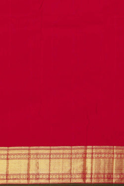 Image of Kanchipattu Brocade Red Saree