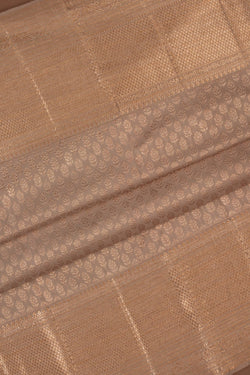 Image of Kanchipattu Brocade Grey Saree