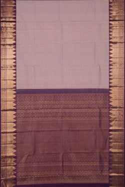 Image of Kanchipattu Brocade Lavender Purple Saree