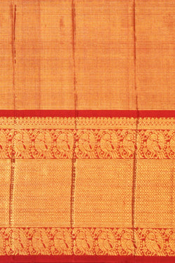 Image of Kanchipattu Tissue Brocade Gold Saree