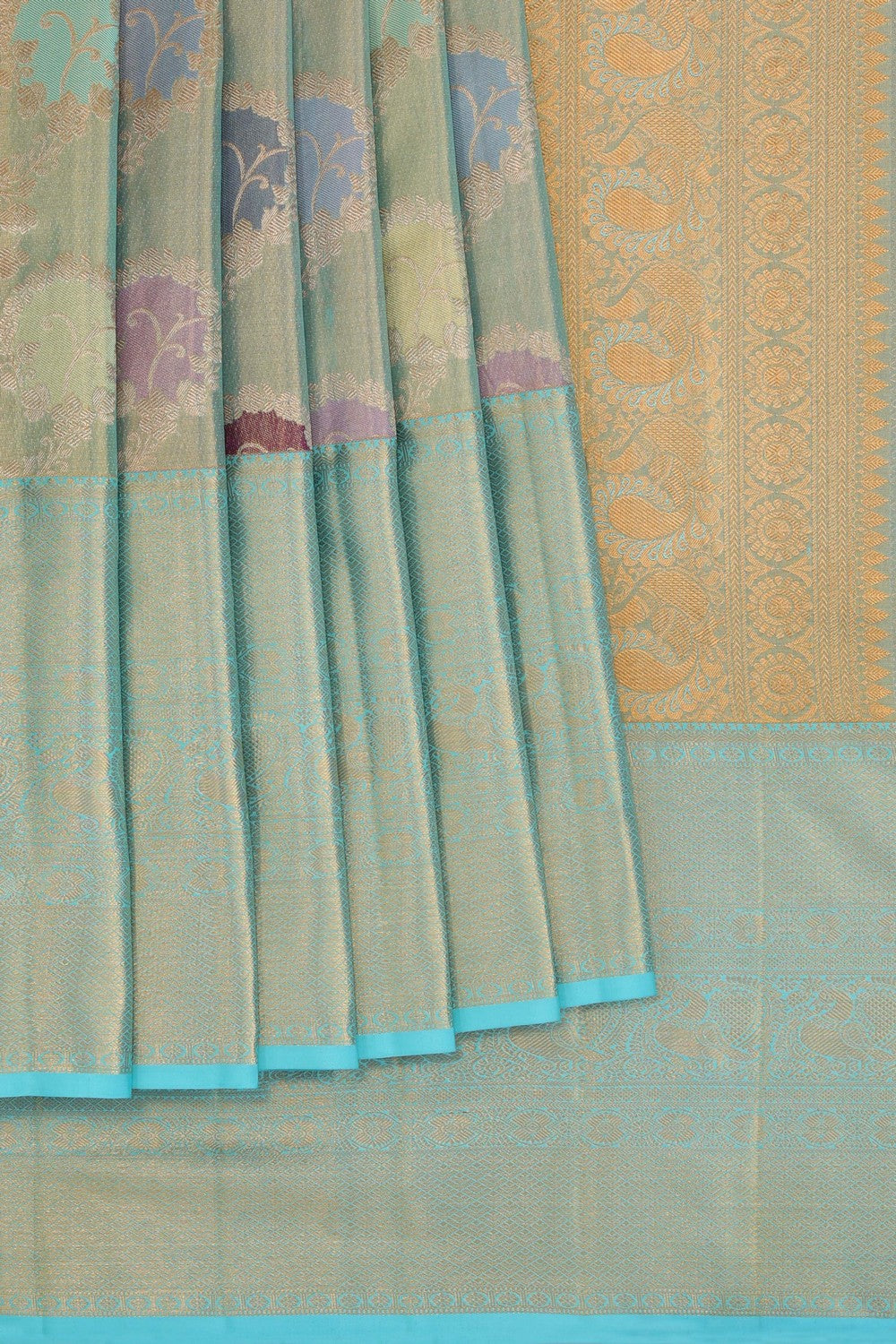 Kanchipattu Rangkat Brocade Saree