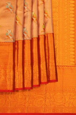 Image of Kanchipattu Rangkat Brocade Saree