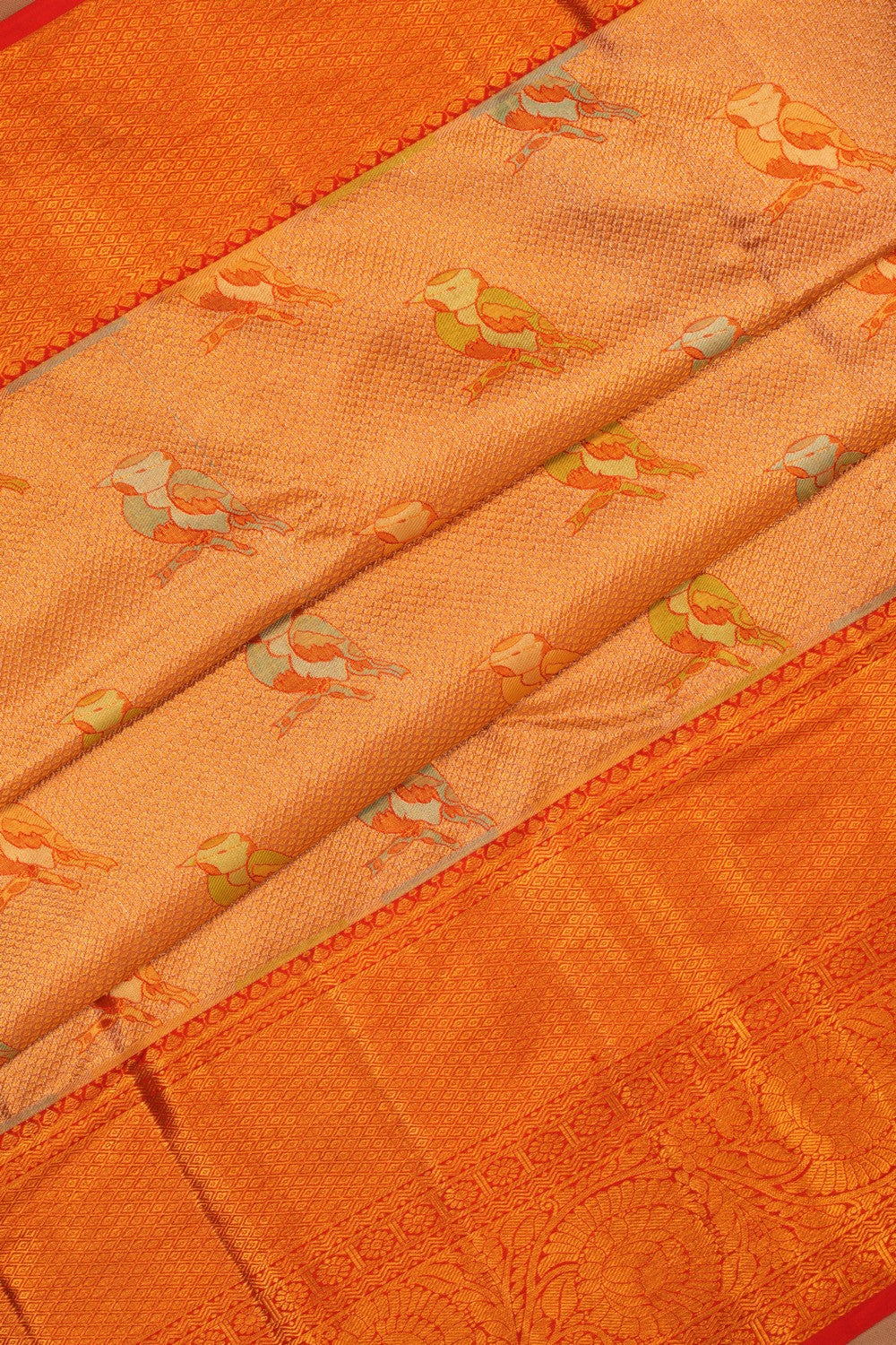 Kanchipattu Rangkat Brocade Saree