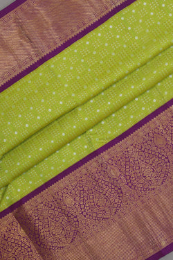 Image of Kanchipattu Brocade Green Saree