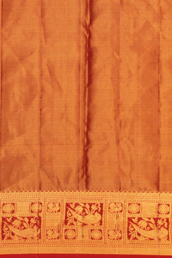 Image of Kanchipattu Brocade Red Saree