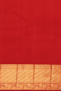 Image of Kanchipattu Brocade Yellow Saree